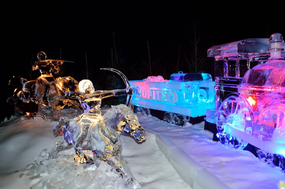 Ice Sculptures in Zwolle in The Netherlands - Best Time