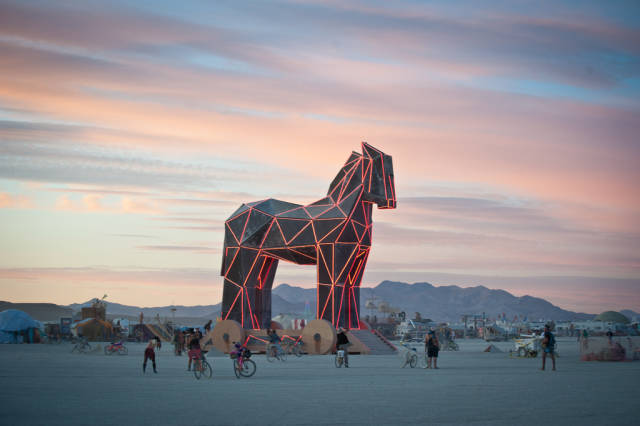Best time to see Burning Man in Nevada