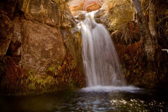Waterfalls at Red Rock Canyon in Nevada - Best Time