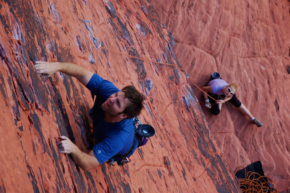 Best time for Red Rocks Climbing in Nevada