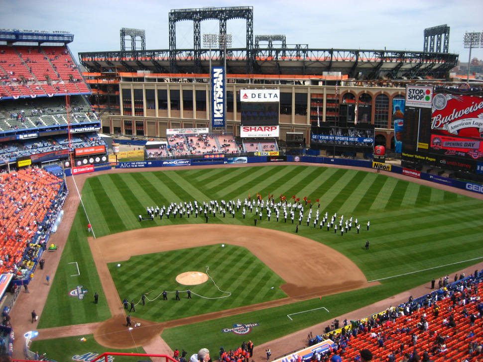 Opening Day at the Shea Stadium