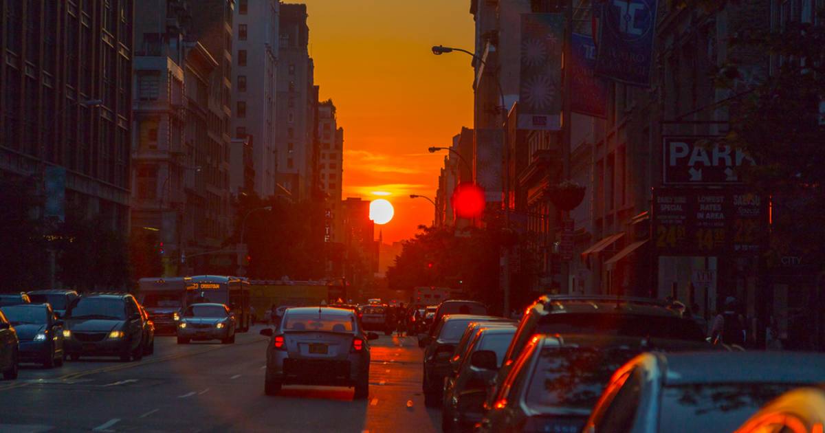Manhattanhenge in New York - Best Time