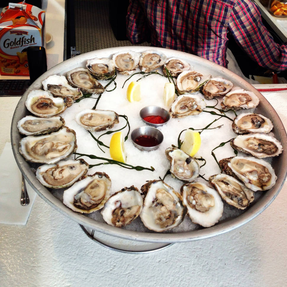 Fresh and yummy - go for happy hour 5-7 for $1 oysters (via Foodspotting)