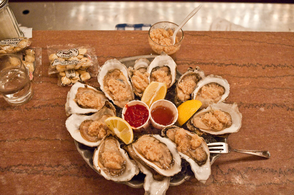 The Oyster Bar, Grand Central Terminal, New York, NY. The oldest operating restaurant in Grand Central.