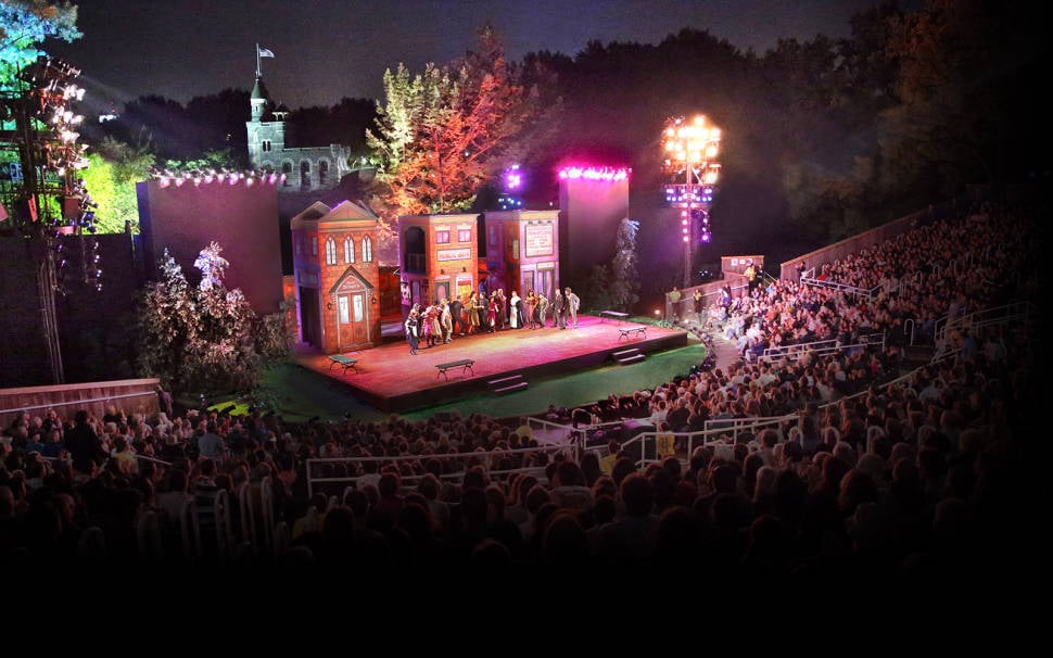 Shakespeare in the Park in New York - Best Time
