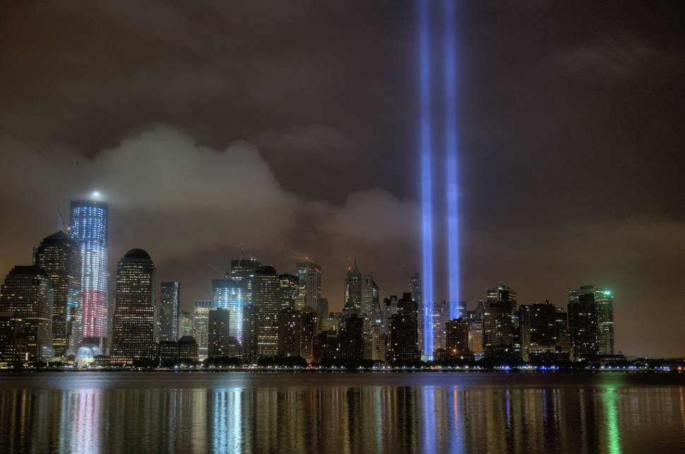 Tribute in Light in New York - Best Time