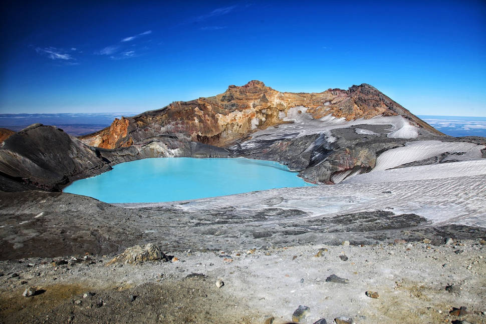 Mount Ruapehu Crater Lake