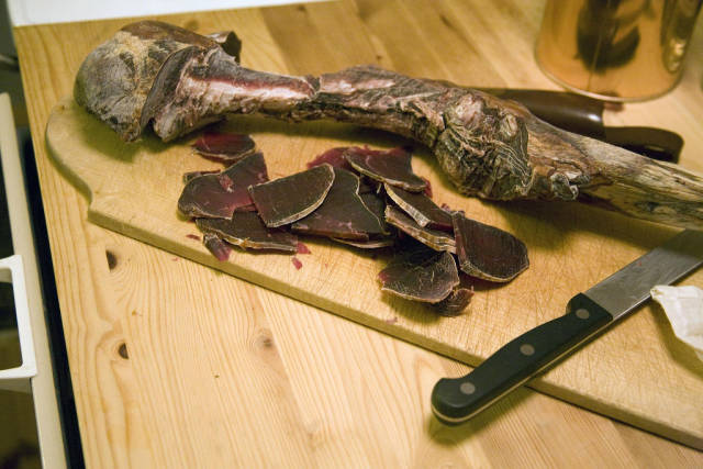 Reindeer meat