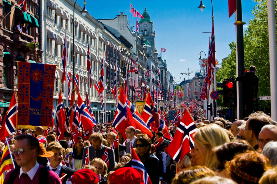Best time for Norway's National Day in Norway