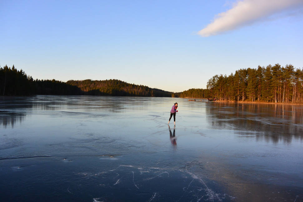 Outdoor Ice Skating in Norway - Best Time