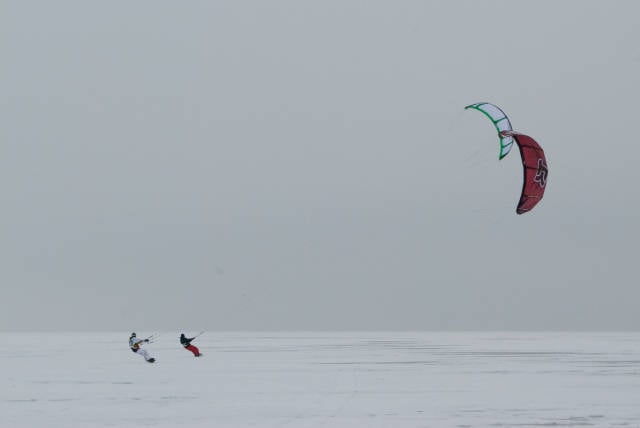 Best time to see Snow Kiting in Norway