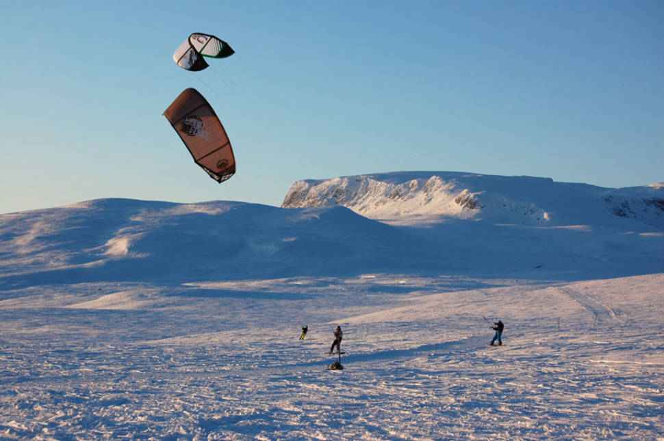 Snow Kiting in Norway - Best Season