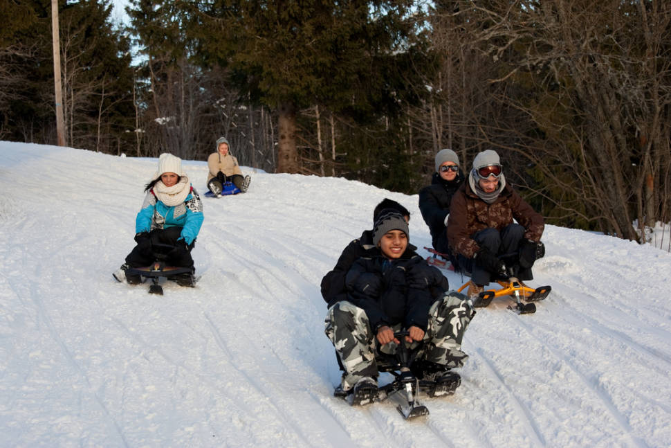 Tobogganing in Korketrekkeren in Oslo - Best Season