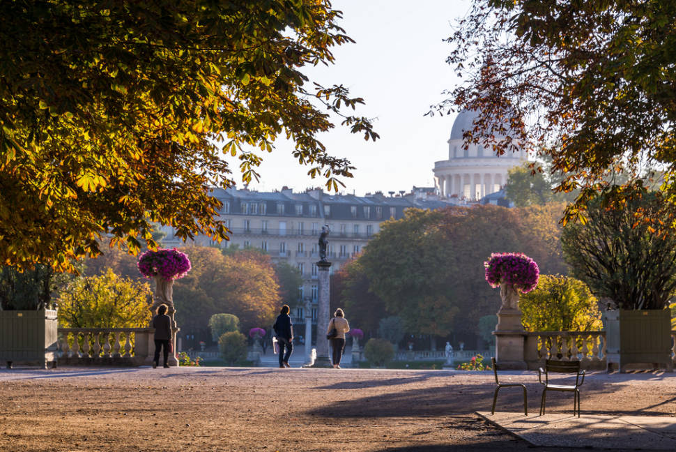 Autumn in the Luxembourg Garden