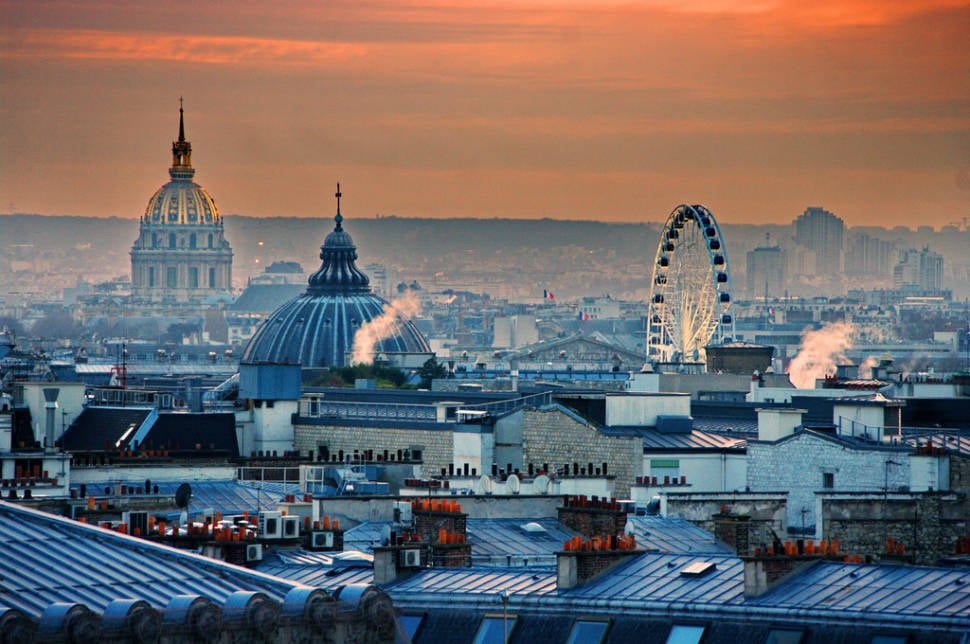 Terrace of the Galeries Lafayette in Paris - Best Time