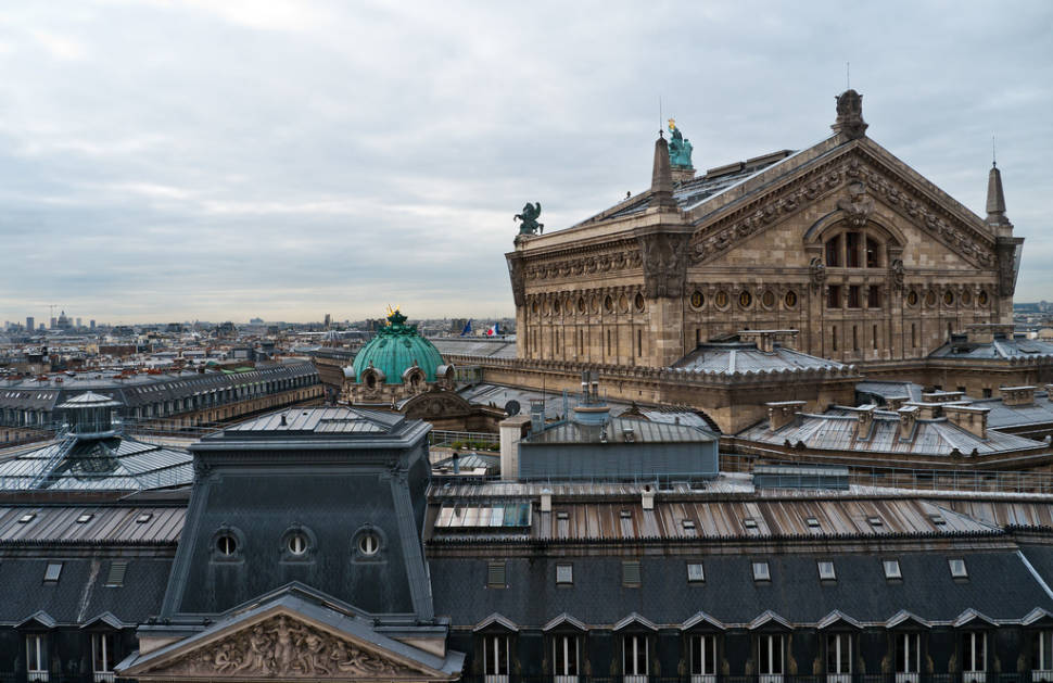 Best time to see Terrace of the Galeries Lafayette in Paris