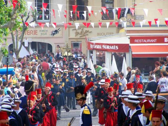 Best time for Les Bravades de Fréjus in Provence & French Riviera