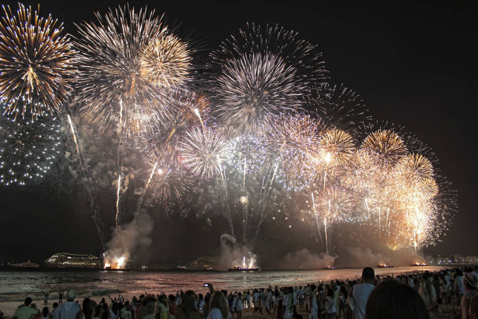 Best time to see New Year's Eve in Rio de Janeiro