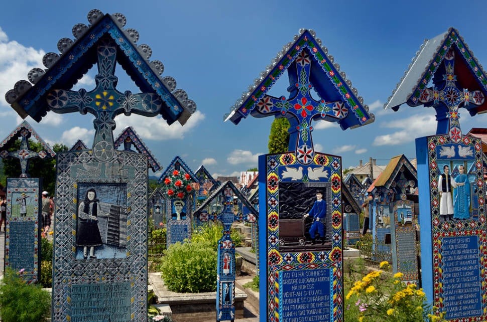 Best time to see Merry Cemetery in Romania
