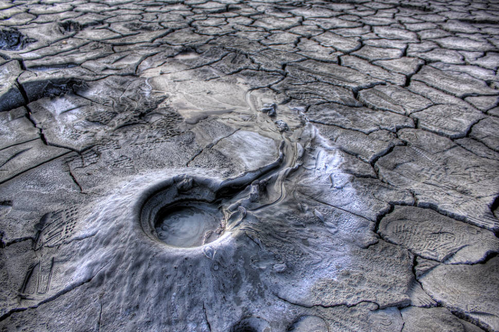 Best time to see Mud Volcanoes in Romania