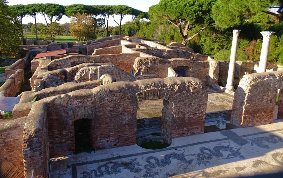 Ruins of Ostia Antica