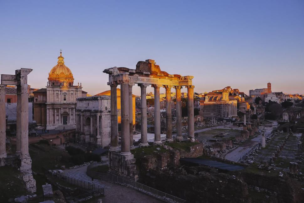 Winter Sunsets in Rome - Best Season