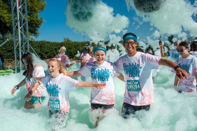 Best time for Bubble Run in San Diego