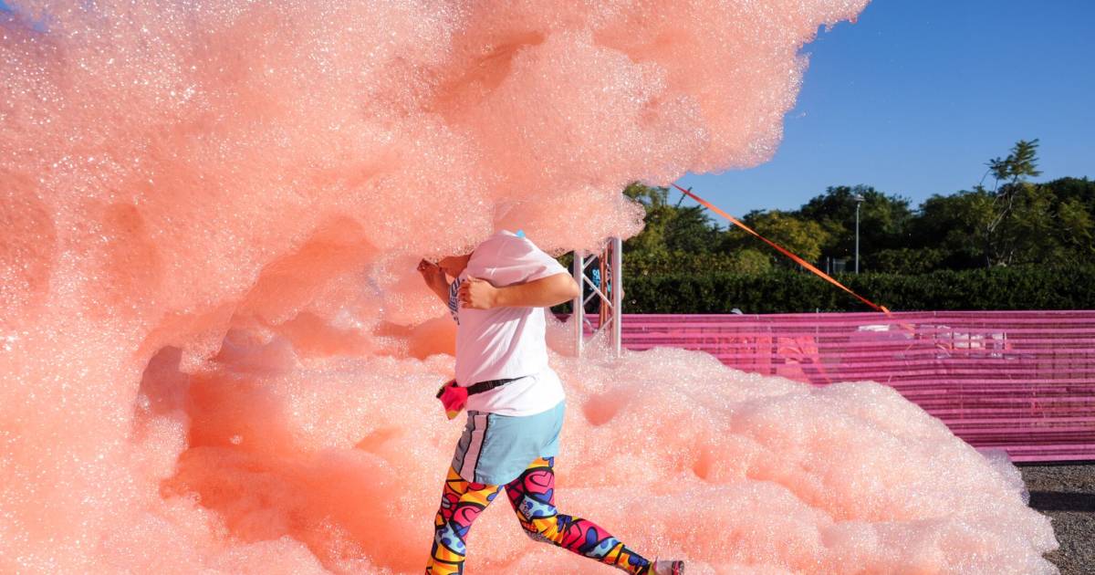 Bubble Run in San Diego - Best Time