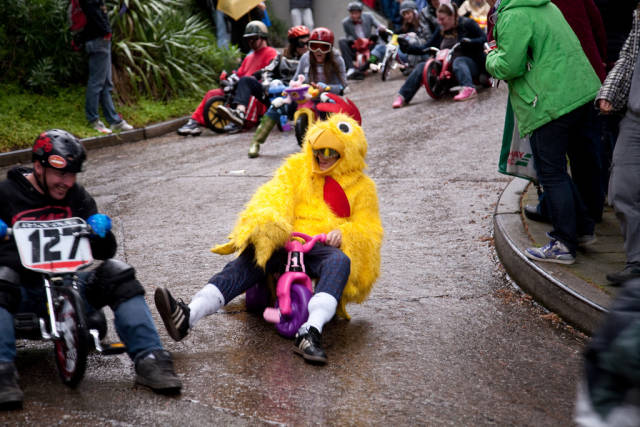 Bring Your Own Big Wheel in San Francisco - Best Time