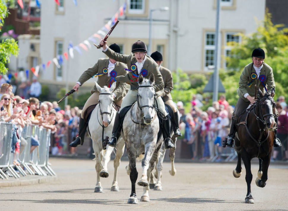 Common Ridings on the Scottish Borders in Scotland - Best Time