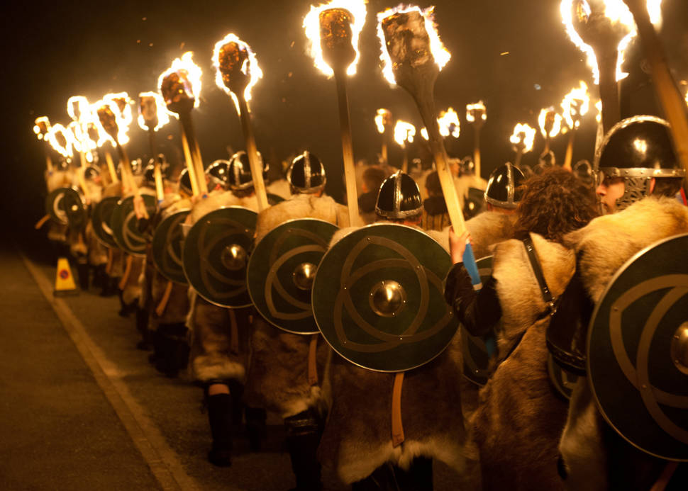 Up Helly Aa in Scotland - Best Time