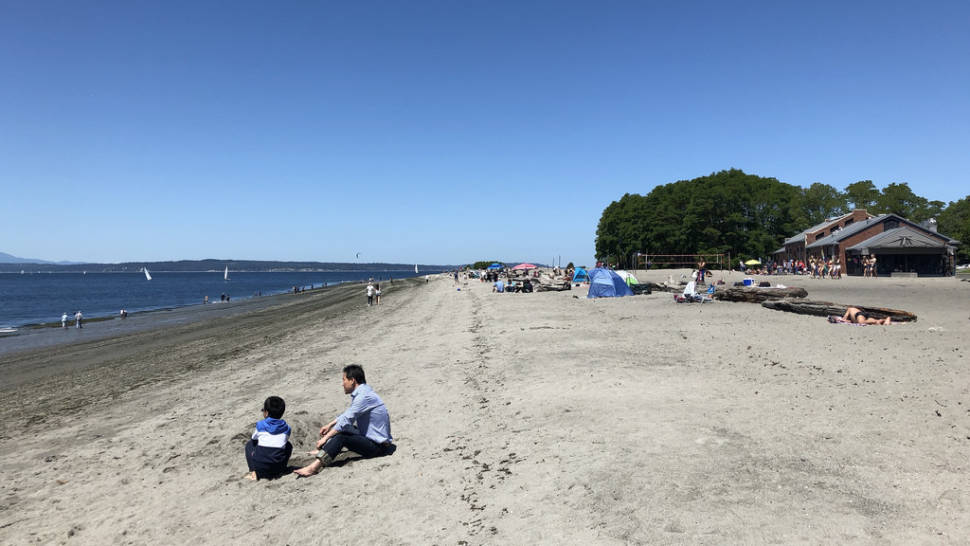 Golden Gardens Beach