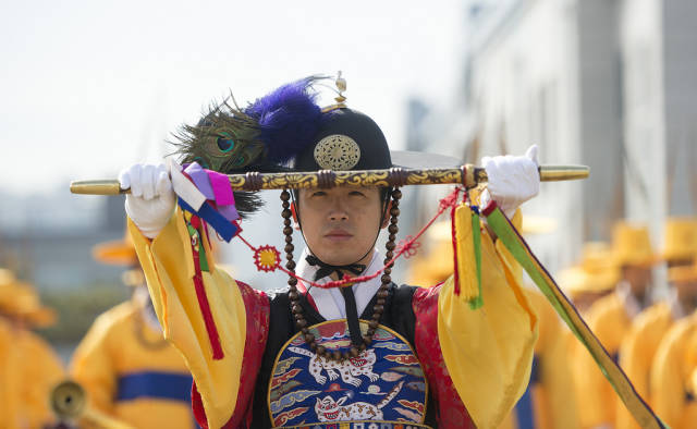 Honour Guard Ceremony in Seoul - Best Season