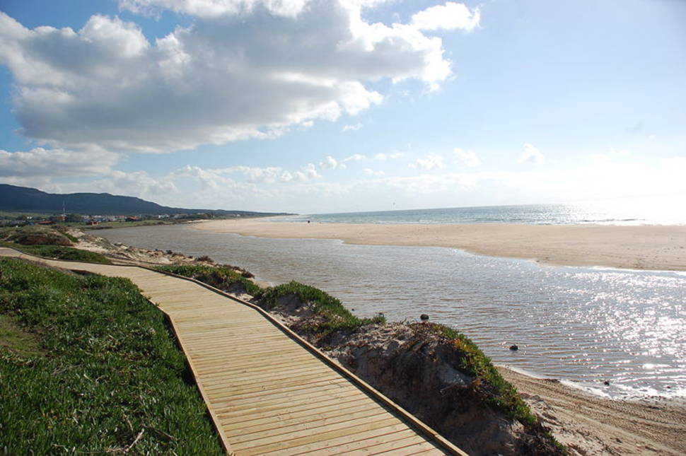 The beach in Bolonia, Cádiz, Spain