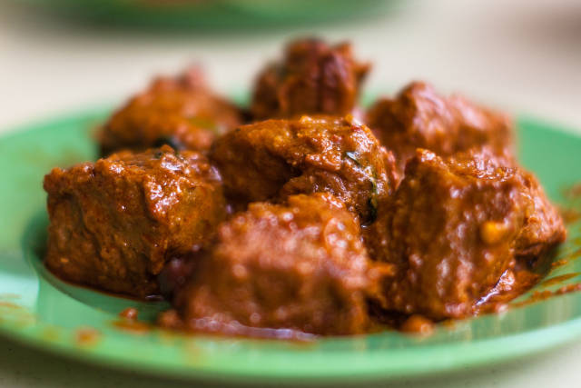 Malay Spicy Meat Rendang in Singapore - Best Season