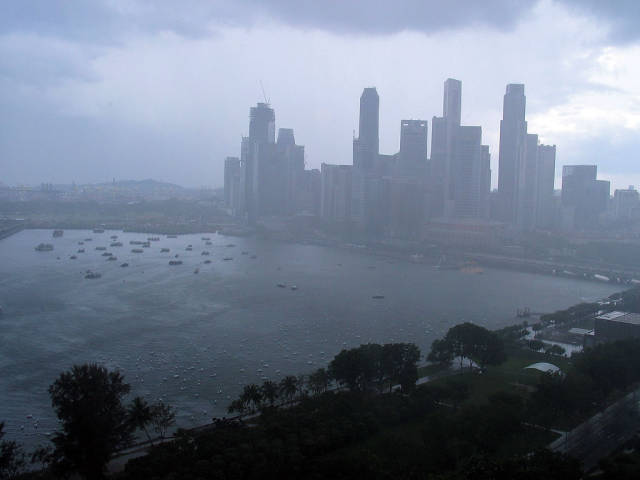 Best time for Northeast Monsoon or Wet Season (Winter) in Singapore