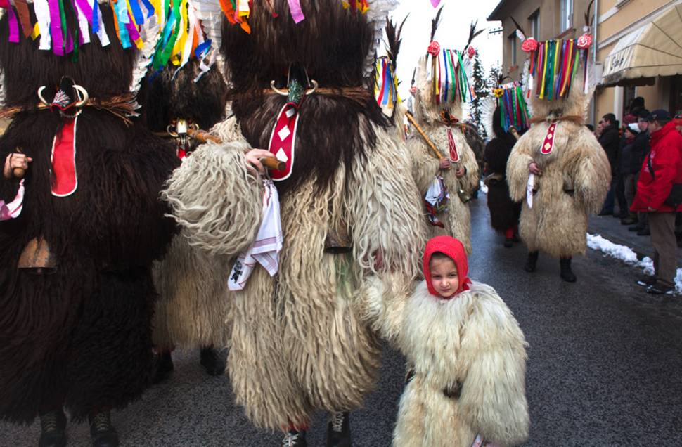 Best time for Pust Carnival in Cerknica in Slovenia