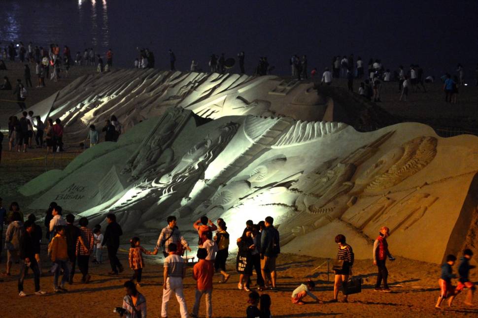 Best time for Haeundae Sand Festival
