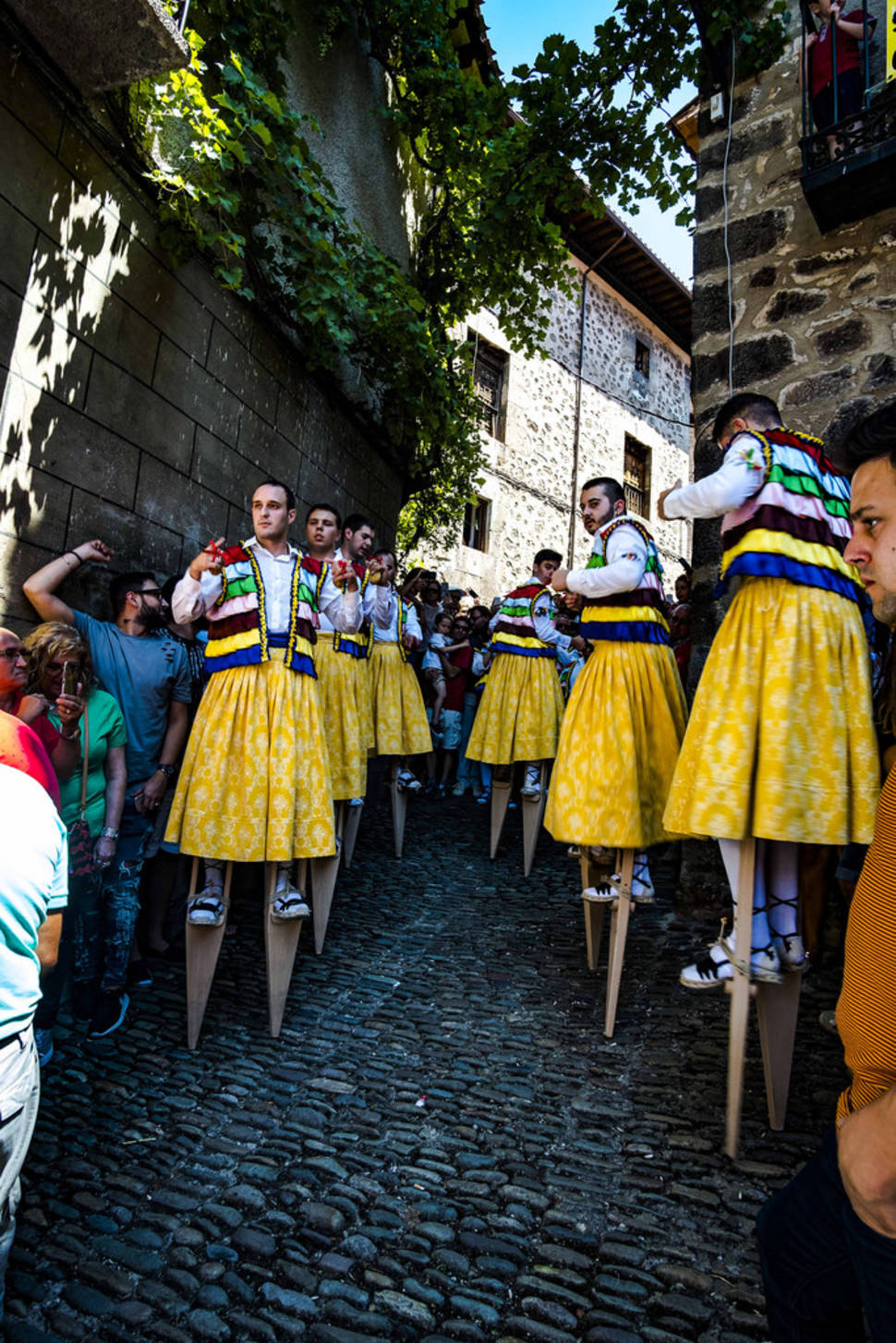 Best time for Anguiano Stilt Dance in Spain