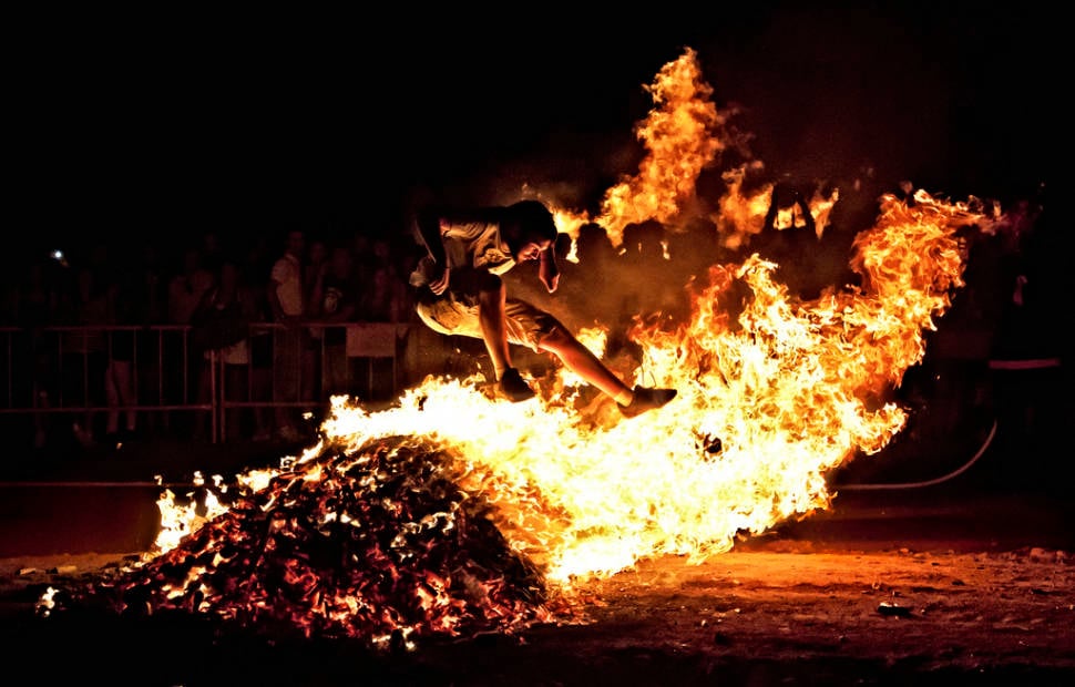 Best time for San Juan Bonfire Festival (Noche de San Juan) in Spain