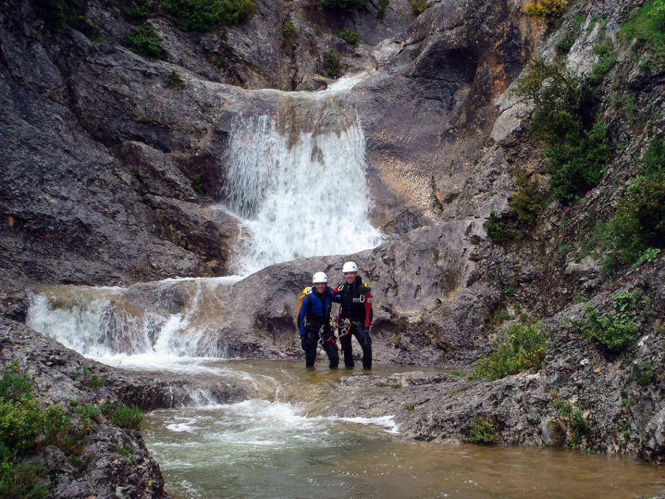 Best time for Canyoning in Sierra de Guara in Spain