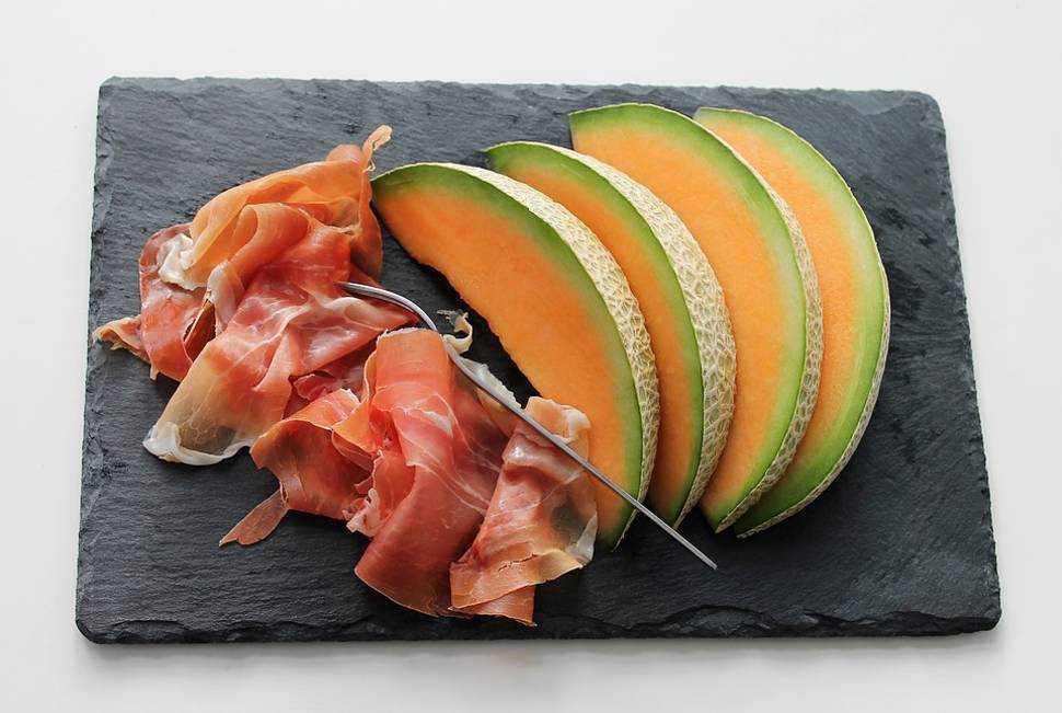 Spanish Ham (Jamón) with Melon in Spain - Best Time