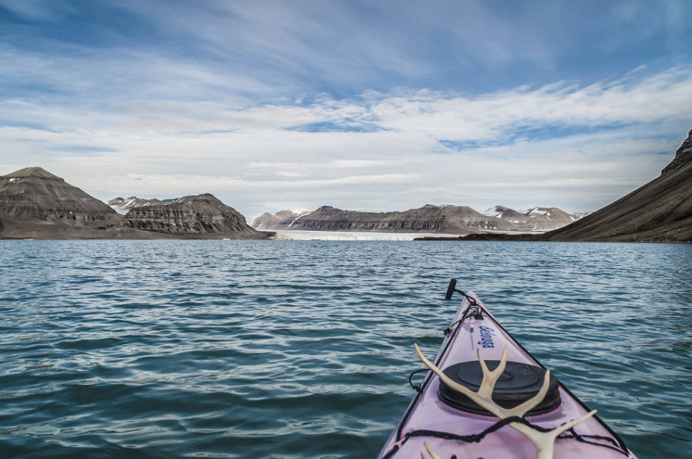 Kayaking by Glaciers in Svalbard - Best Time
