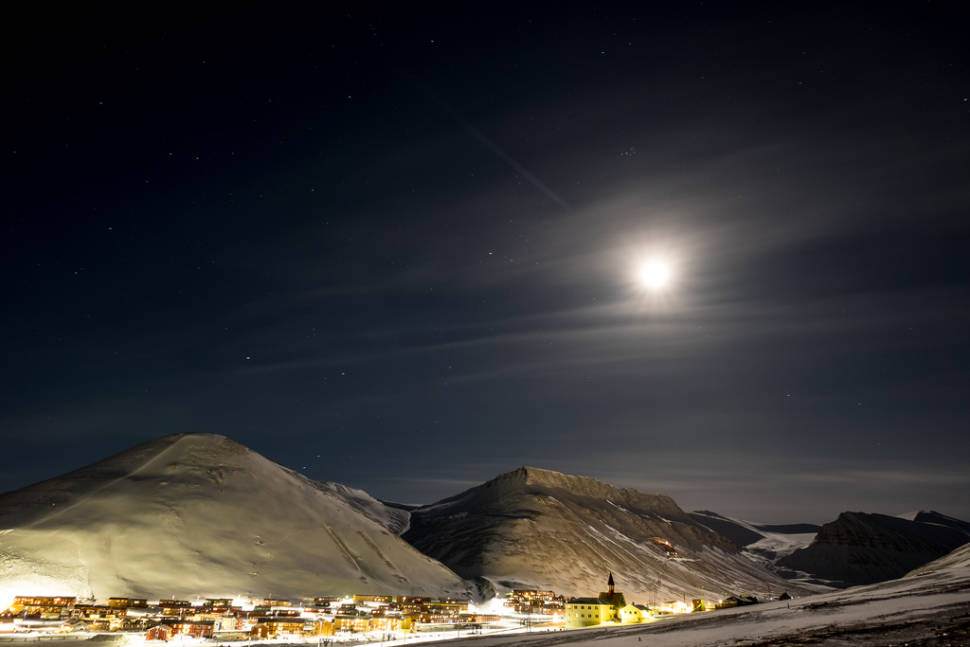 Best time for Polar Night in Svalbard