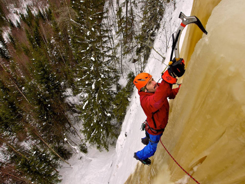 Best time for Ice Climbing in Sweden