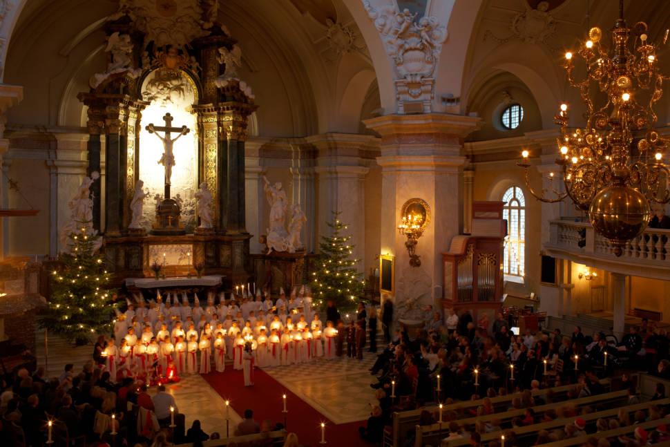 Best time for St Lucia Day in Sweden