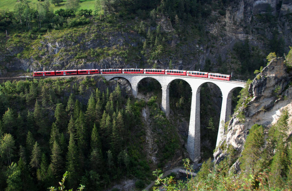 The Landwasser Viaduct