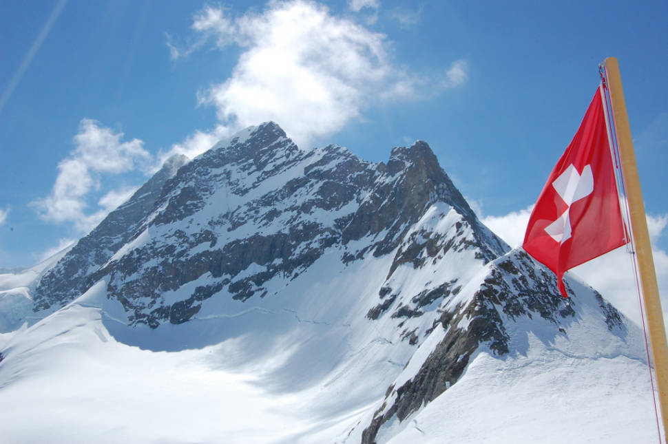 View from Jungfraujoch