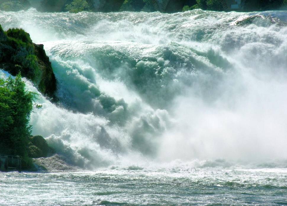 The Rhine Falls in Switzerland - Best Season