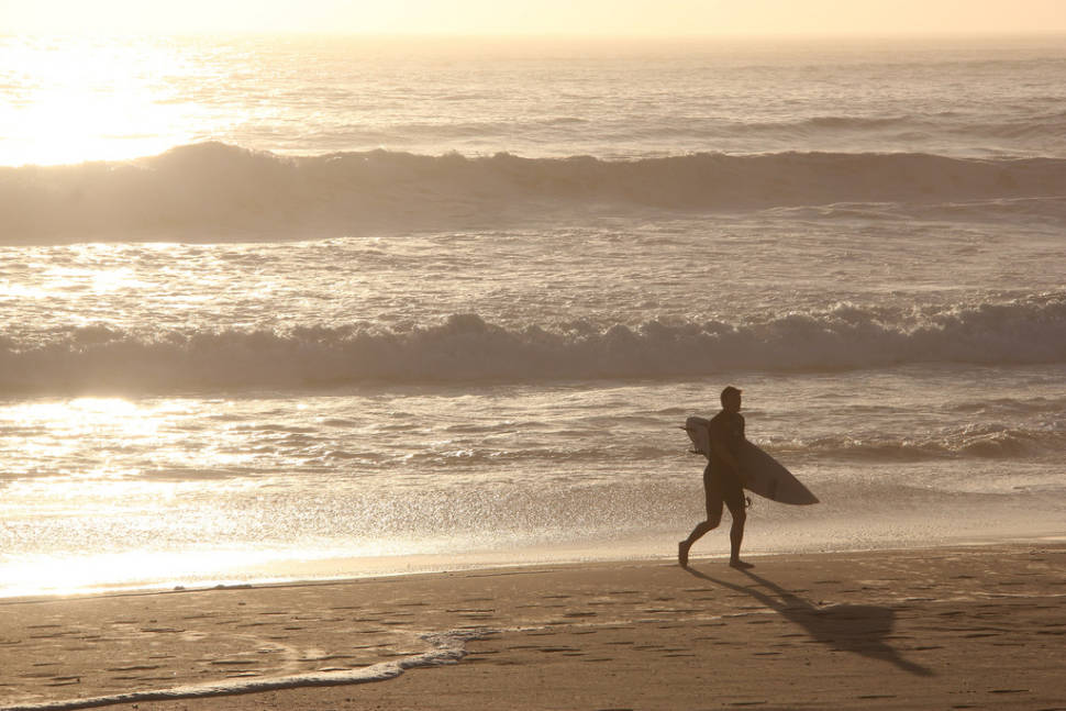 Early morning surf at Manly